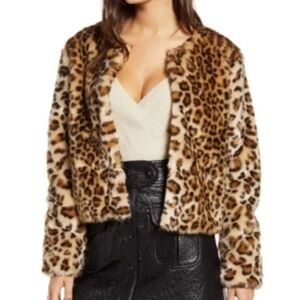 Animal print jacket